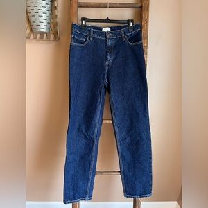 Sun + Stone Dark Blue Rigid Denim Jeans 32x32
